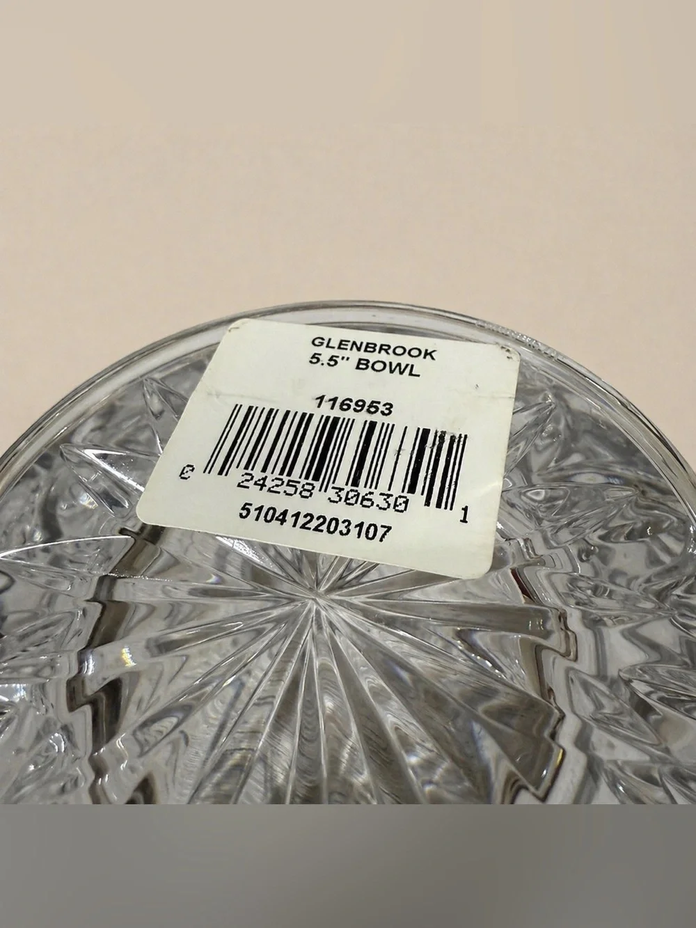 Lot 2 Vintage Waterford Marquis Glenbrook 5.5